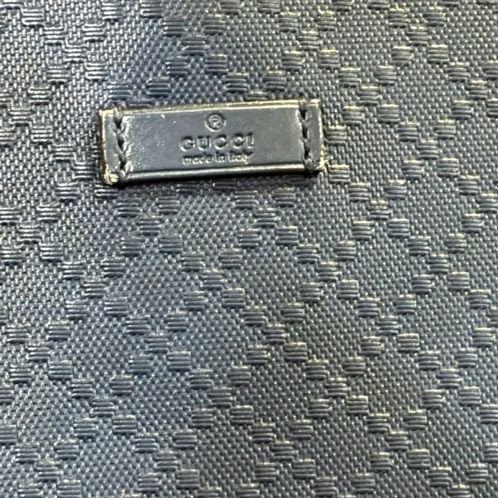 Gucci Diamante Lux Blue Leather Large Tote Bag - Picture 10 of 14